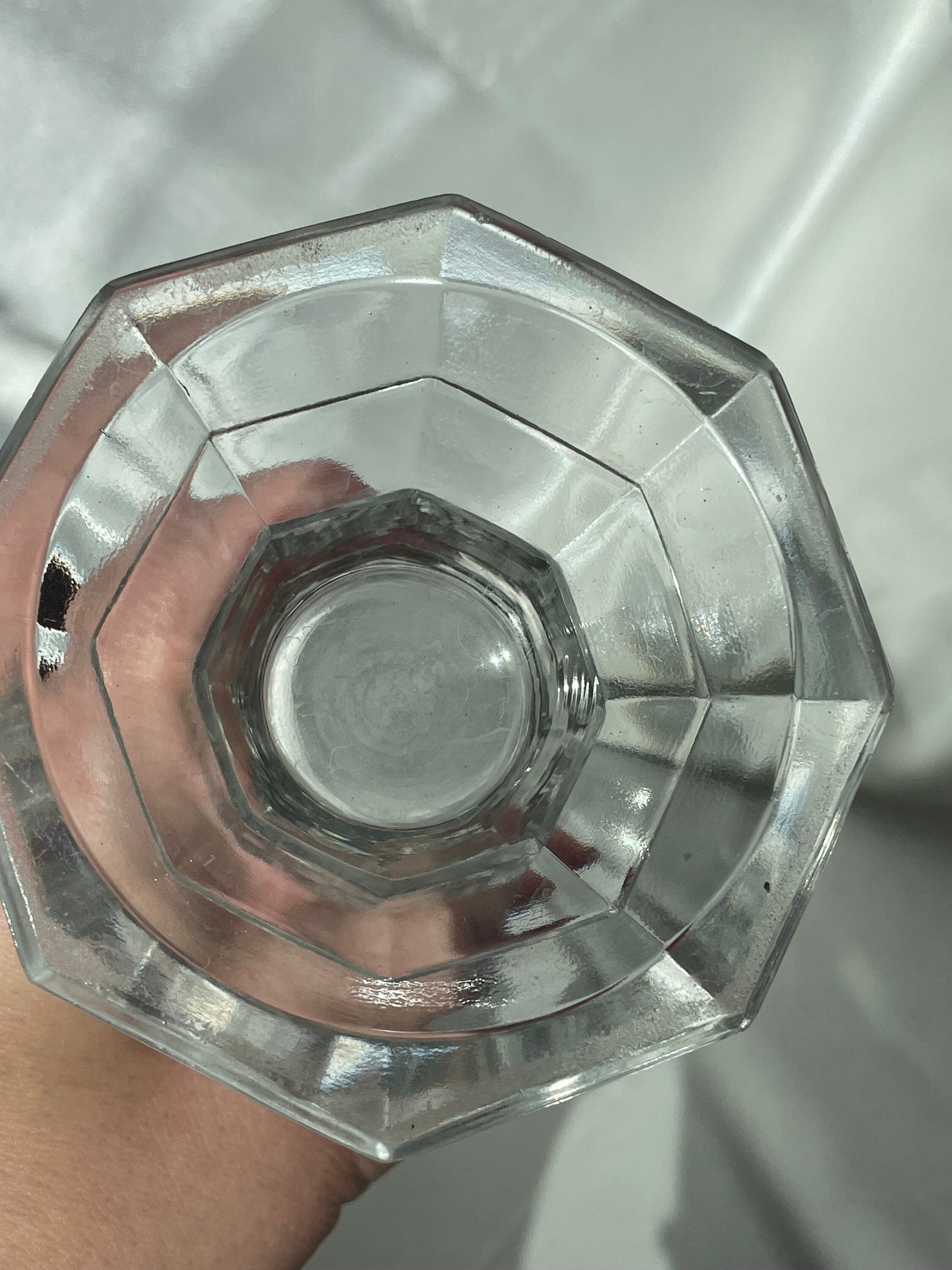 Vintage Indiana Glass Art Deco Vase