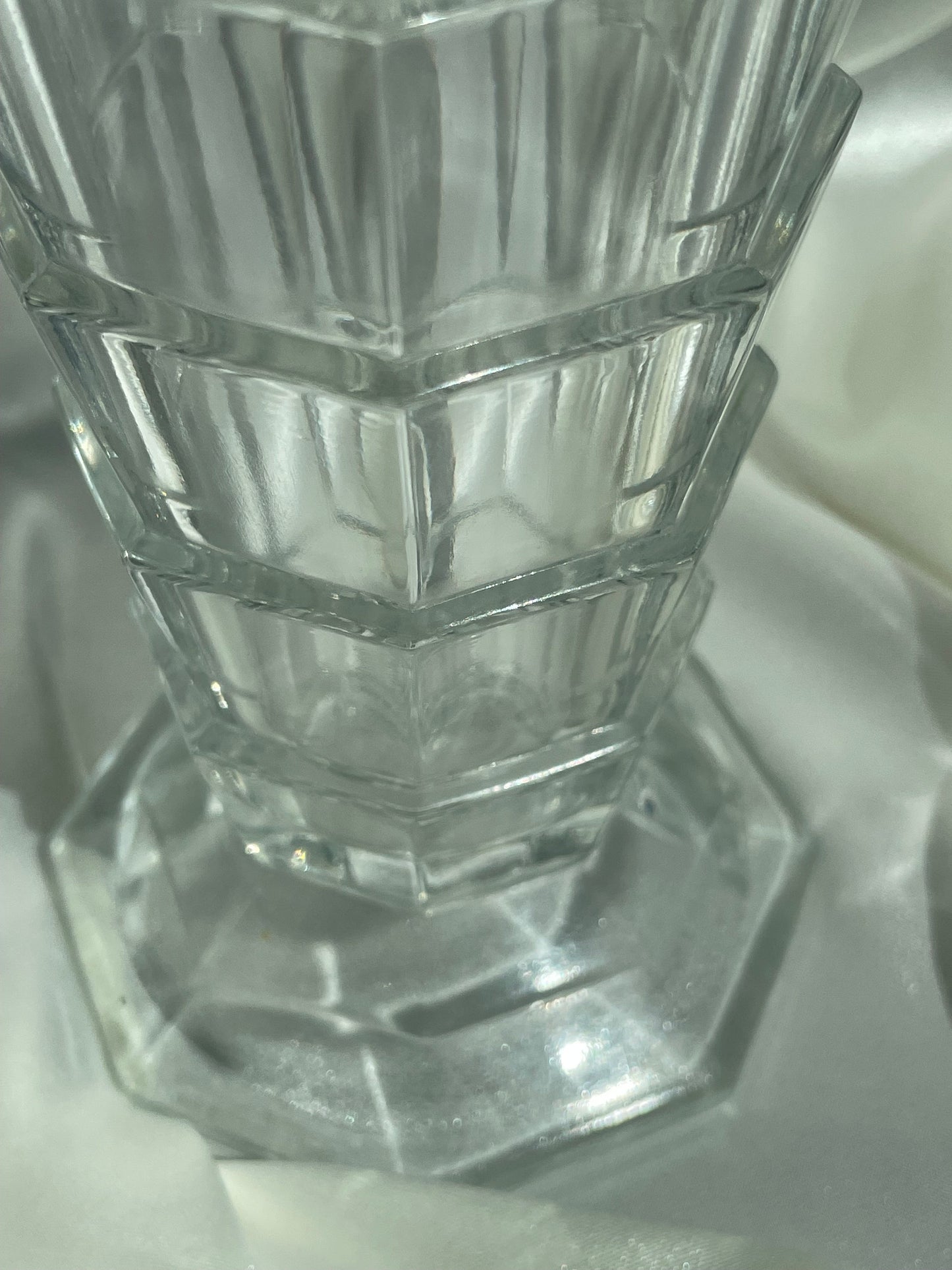 Vintage Indiana Glass Art Deco Vase