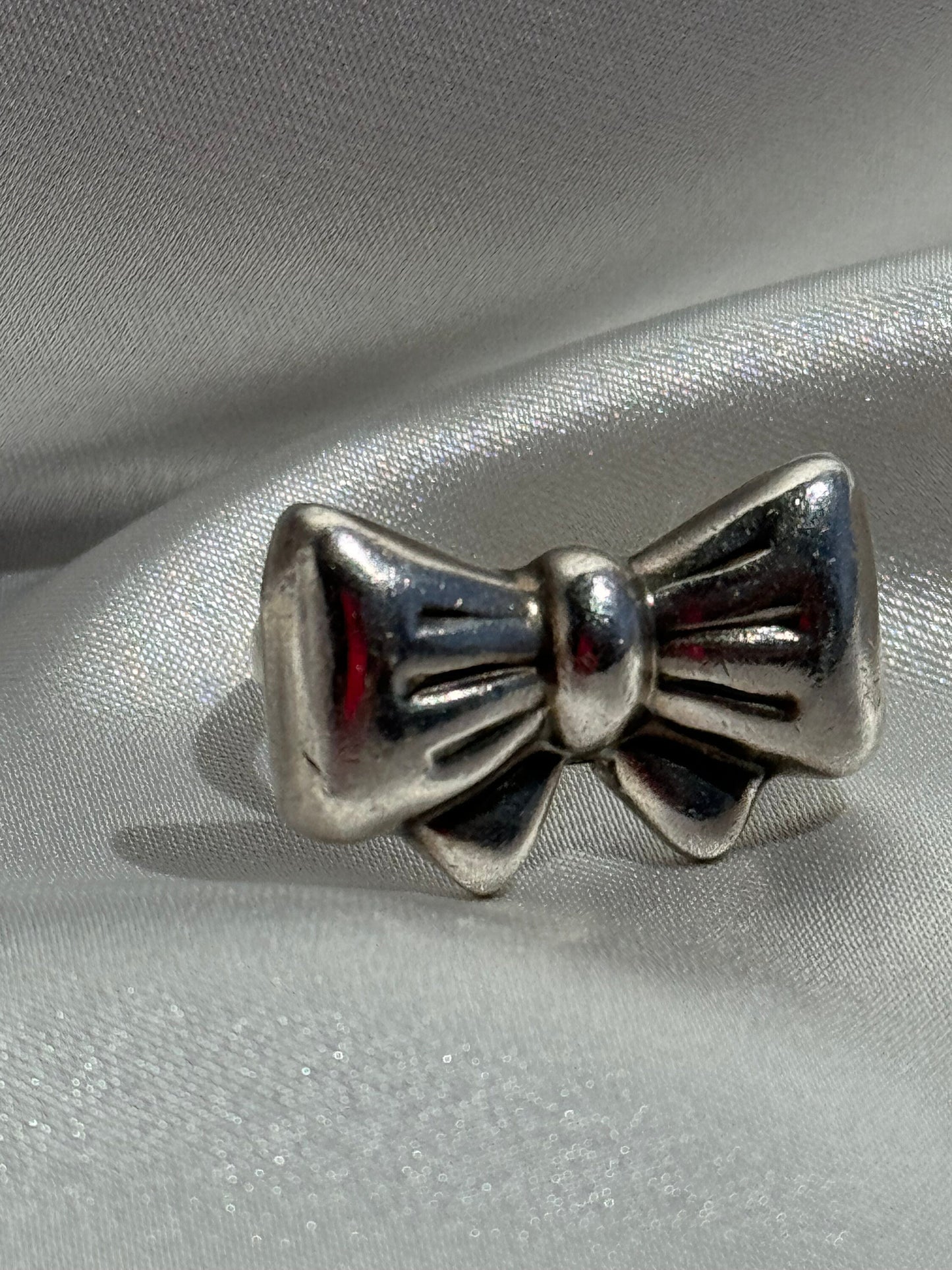Vintage Taxco Sterling Silver Bow Ring