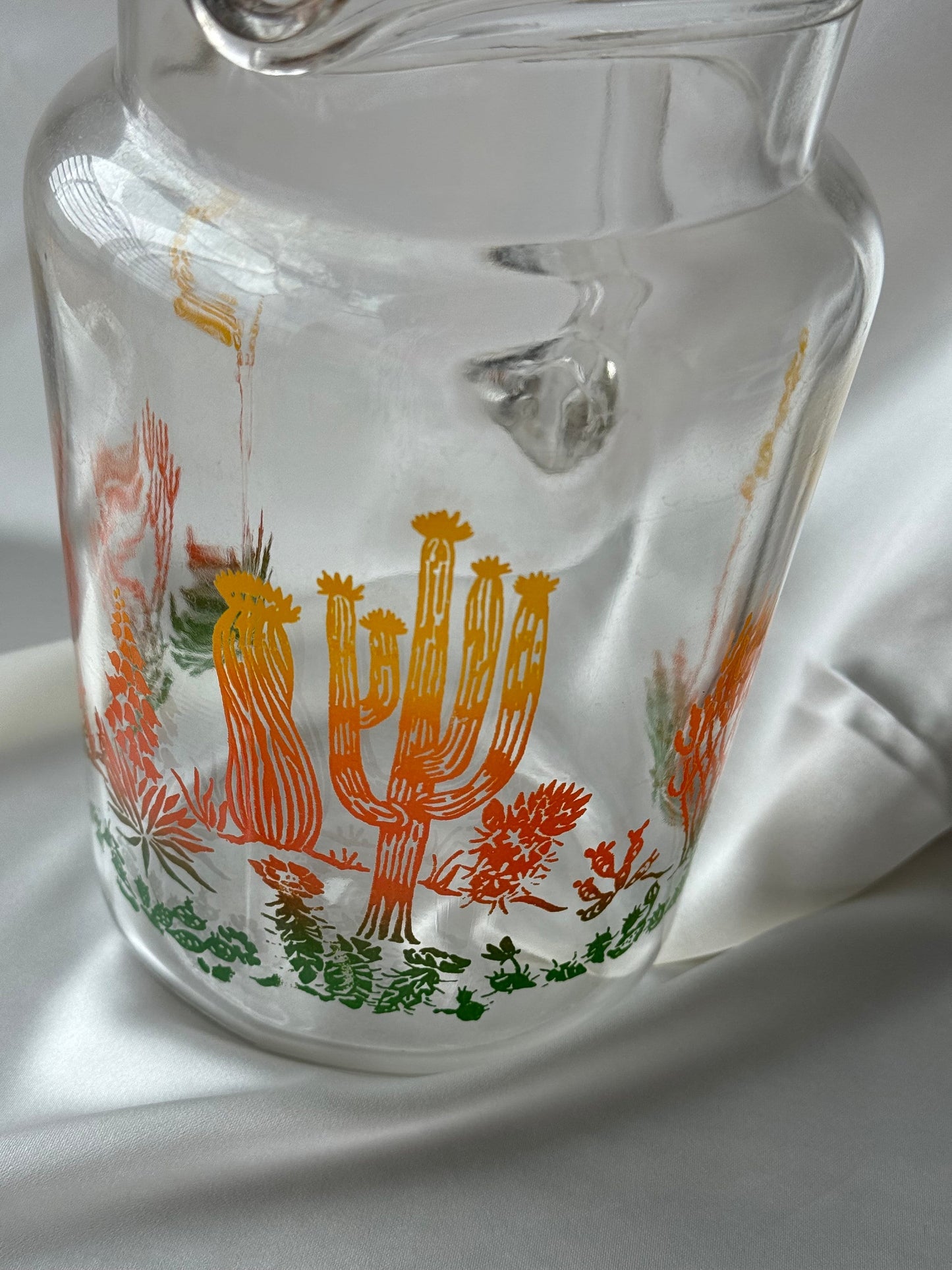 Vintage Pristine Anchor Hocking Desert Southwest Pitcher