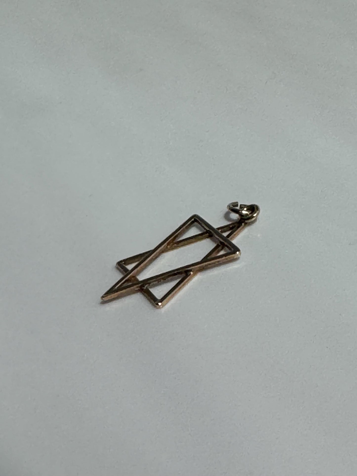 Vintage Estate 9k Star of David Pendant