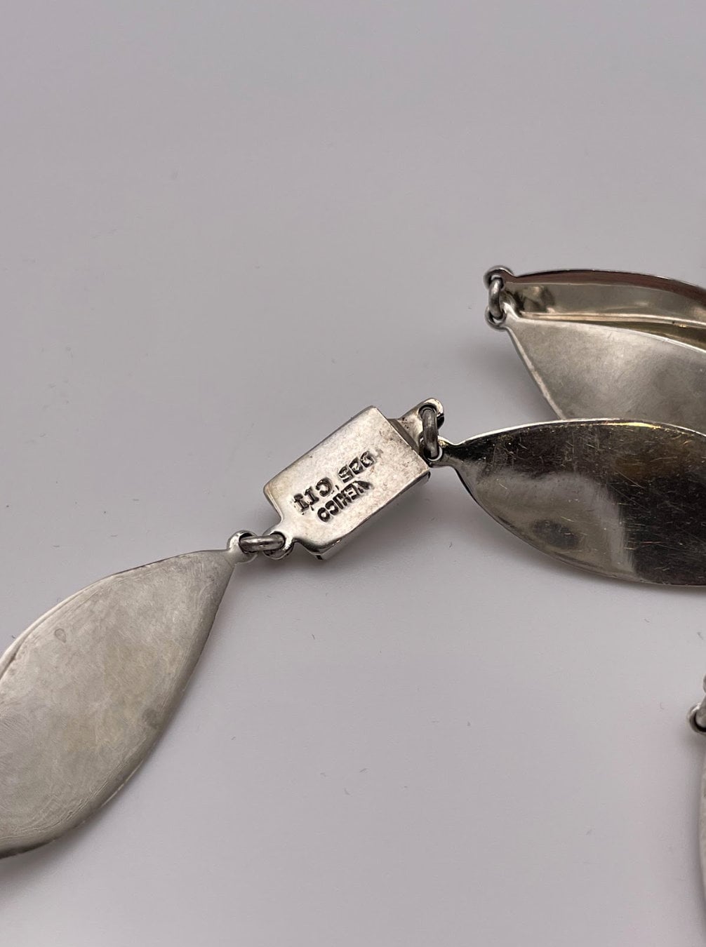 Vintage Mexican Sterling Silver Statement Necklace