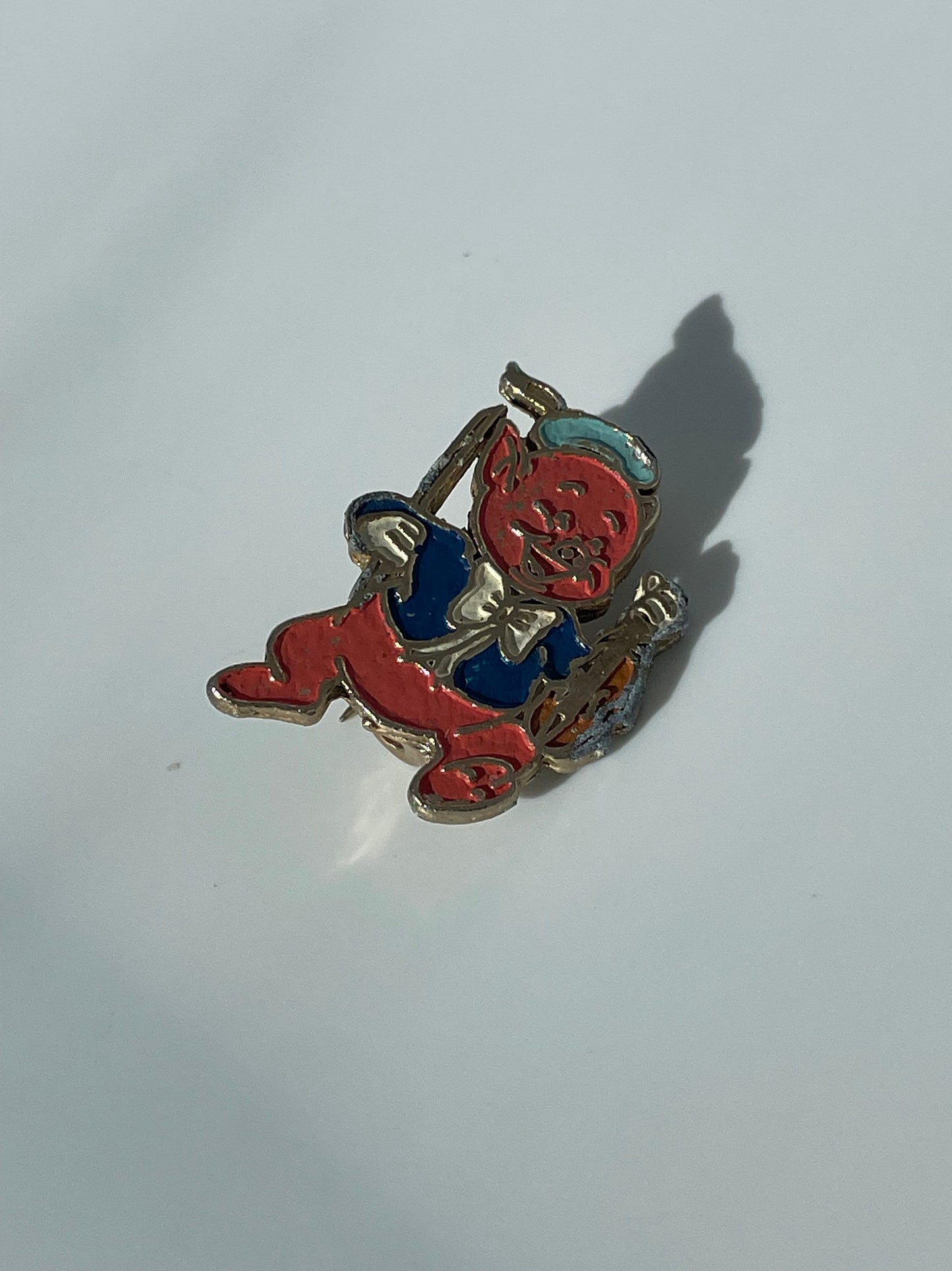 Vintage 1960’s Disney Three Little Pigs Pin