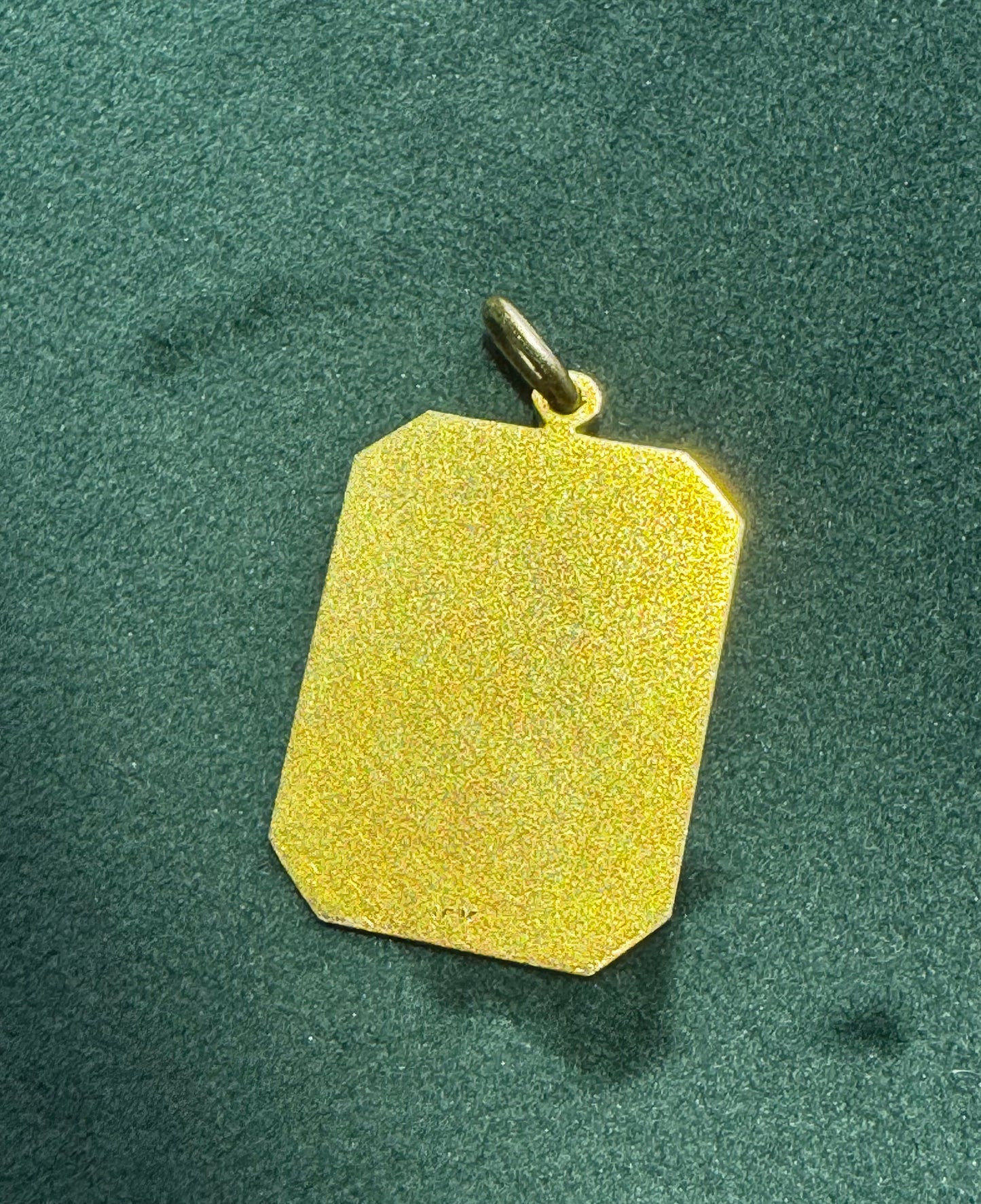 Antique 1933 Art Deco 10K Gold Dance Recital Presentation Pendant Ace Dance Studio Evelyn Wilkinson
