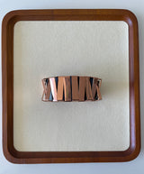 Vintage Modernist Copper Cuff Bracelet