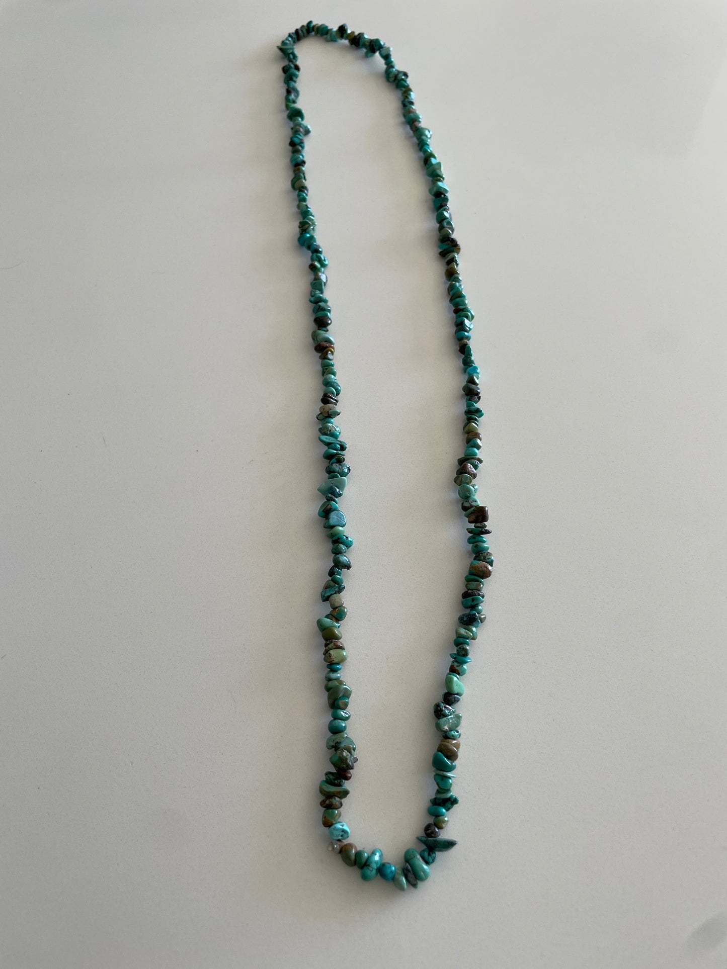 Turquoise Chip Necklace