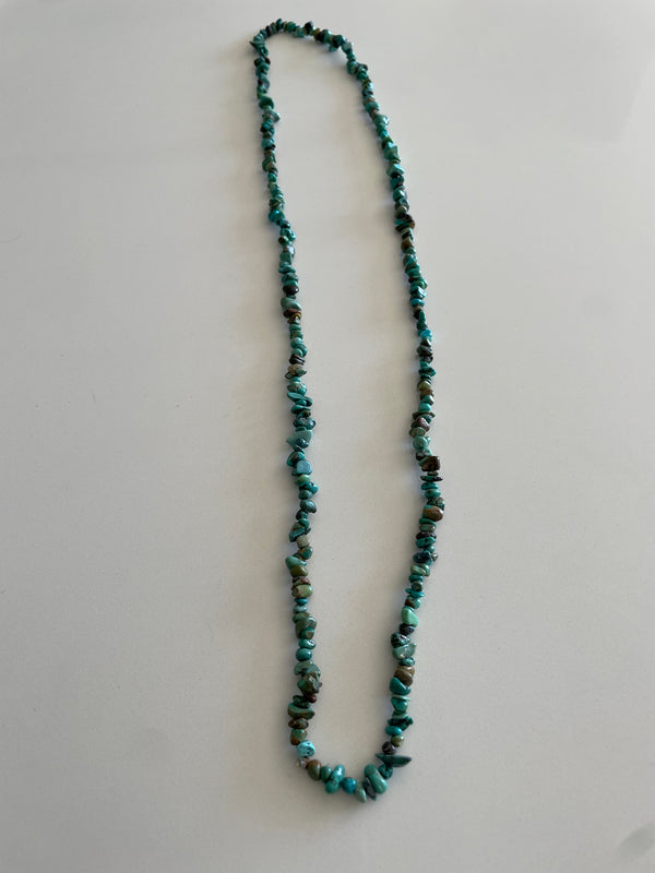 Turquoise Chip Necklace