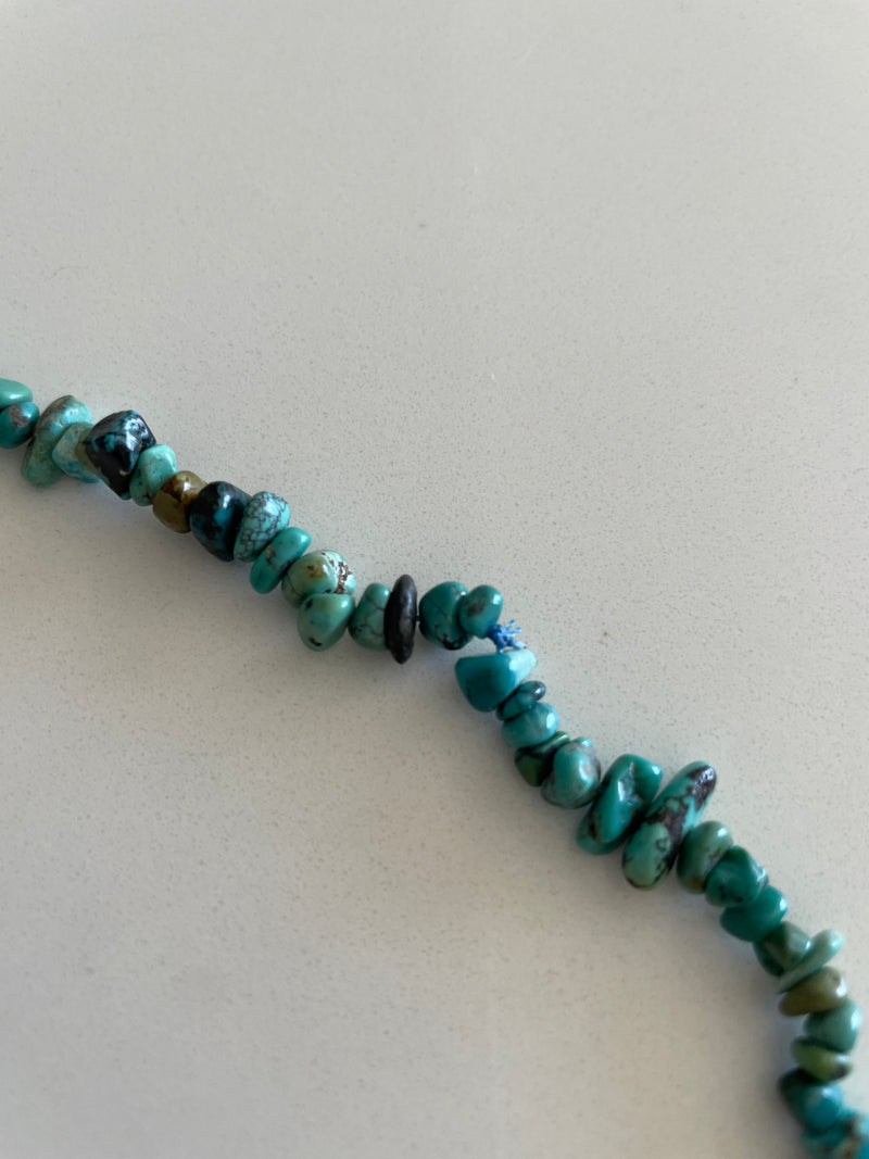 Turquoise Chip Necklace