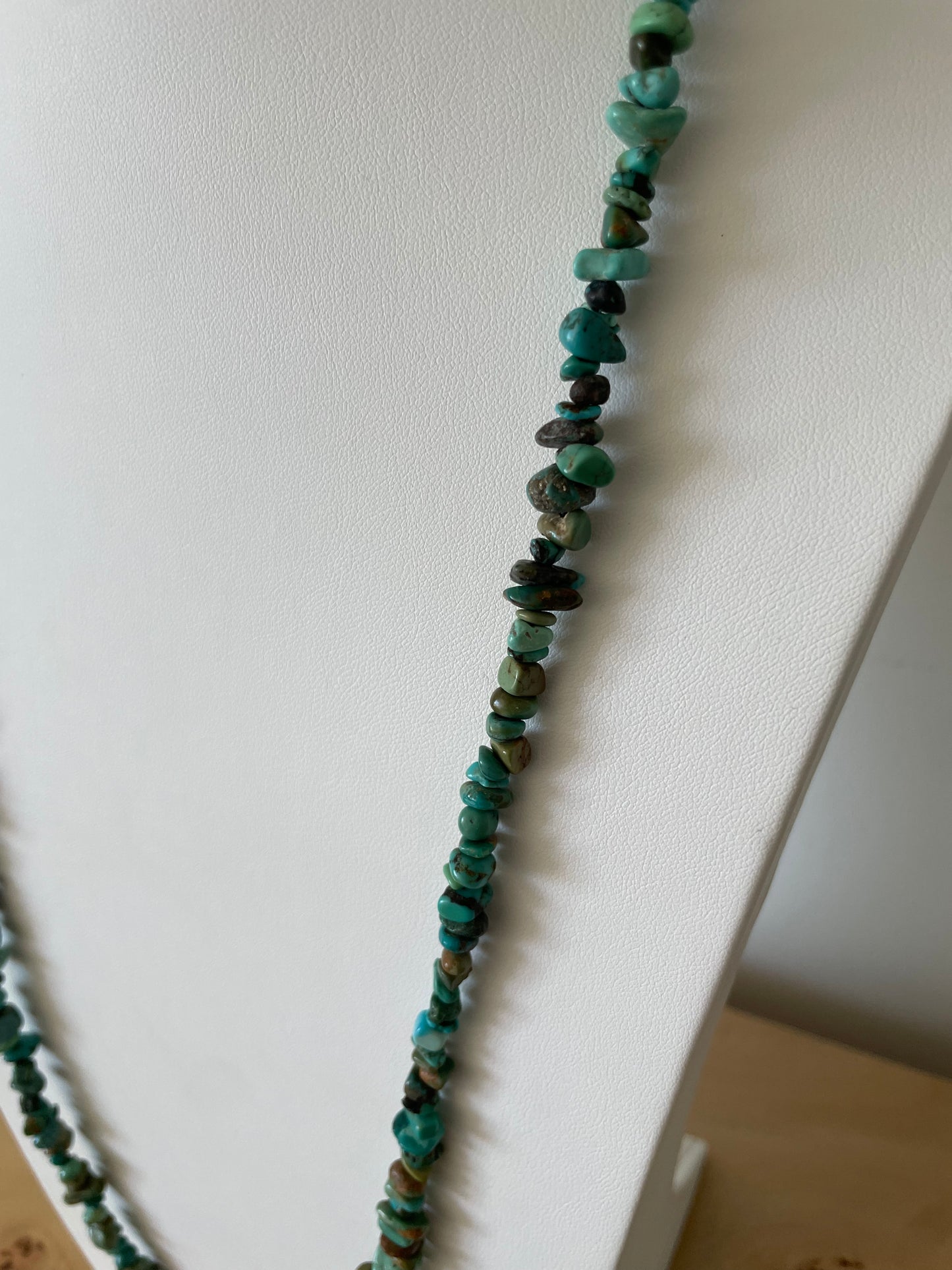 Turquoise Chip Necklace