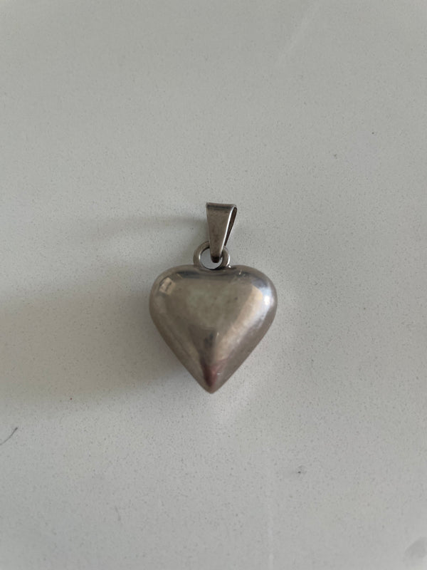 Small Puffy Heart Pendant