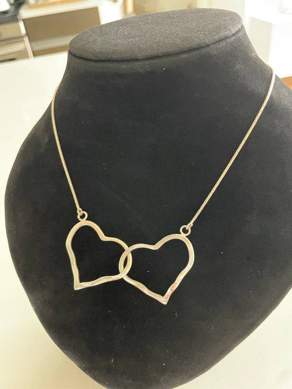 Double Hearts Necklace