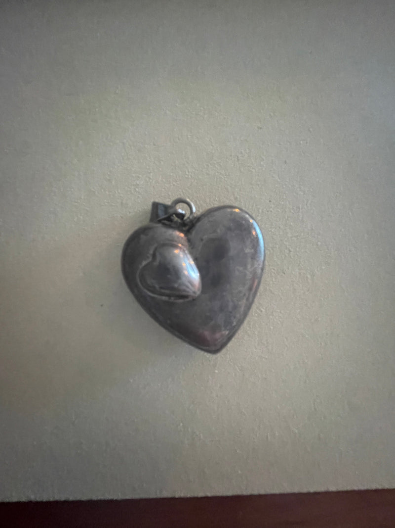 Big Double Heart Pendant