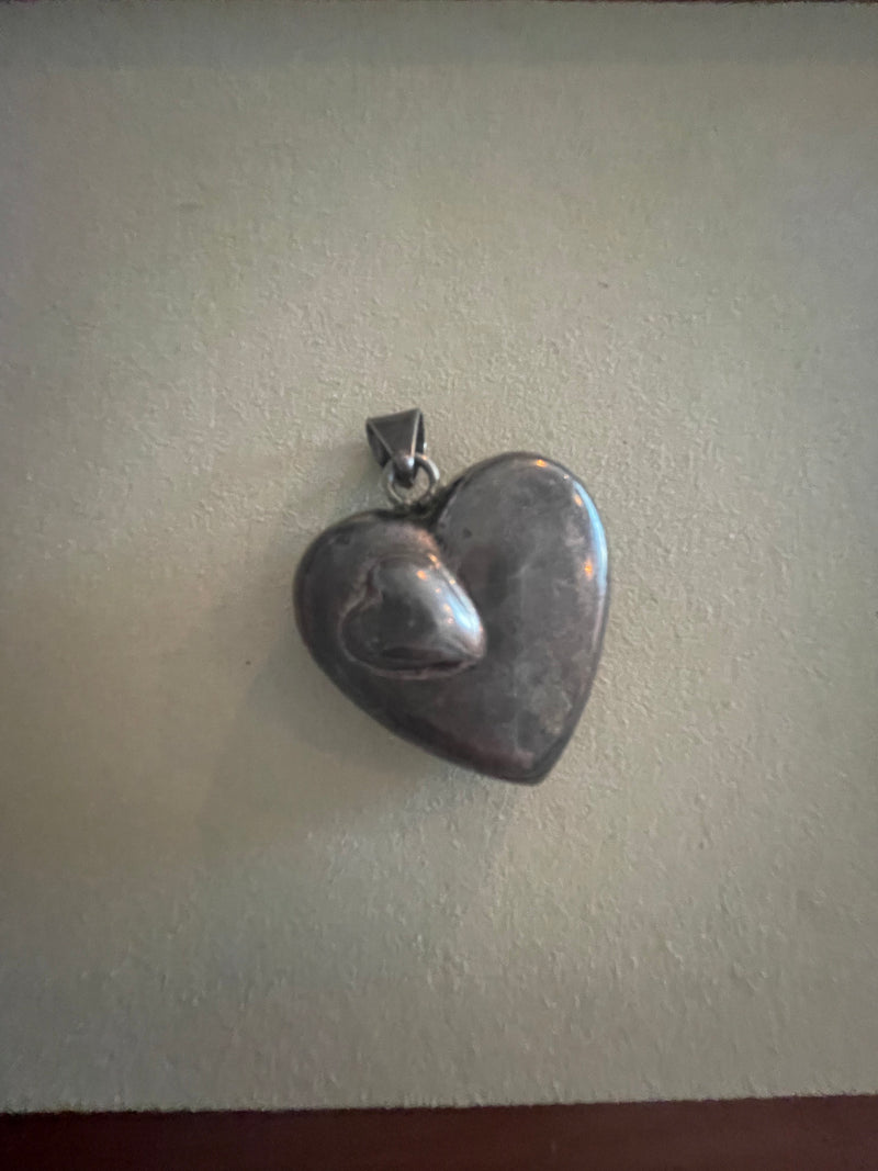 Big Double Heart Pendant