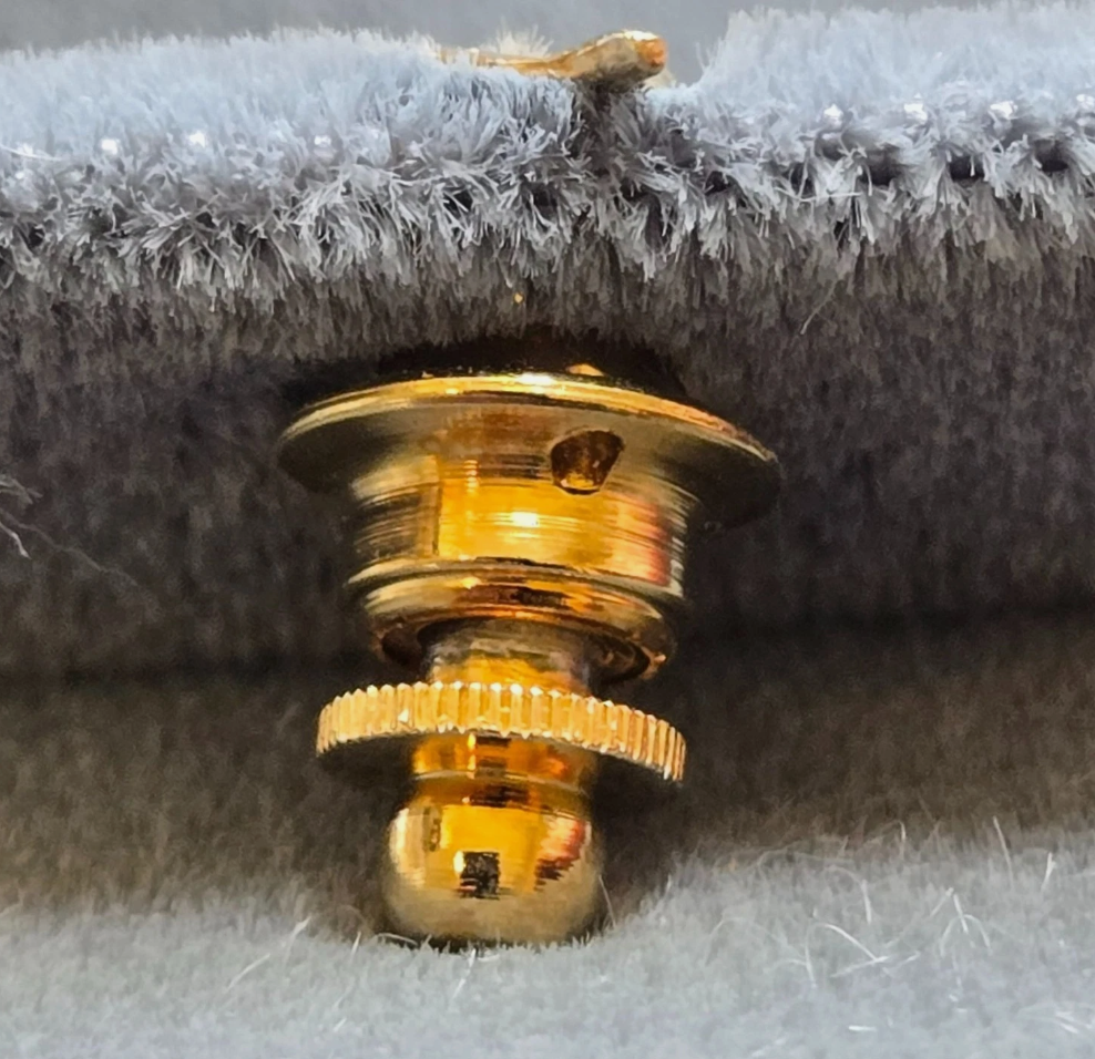 Estate Vintage Dolan Bullock 14K Yellow Gold Sailboat Tie Tack Lapel Pin Nautical Signed DB Original Box Ross Simons