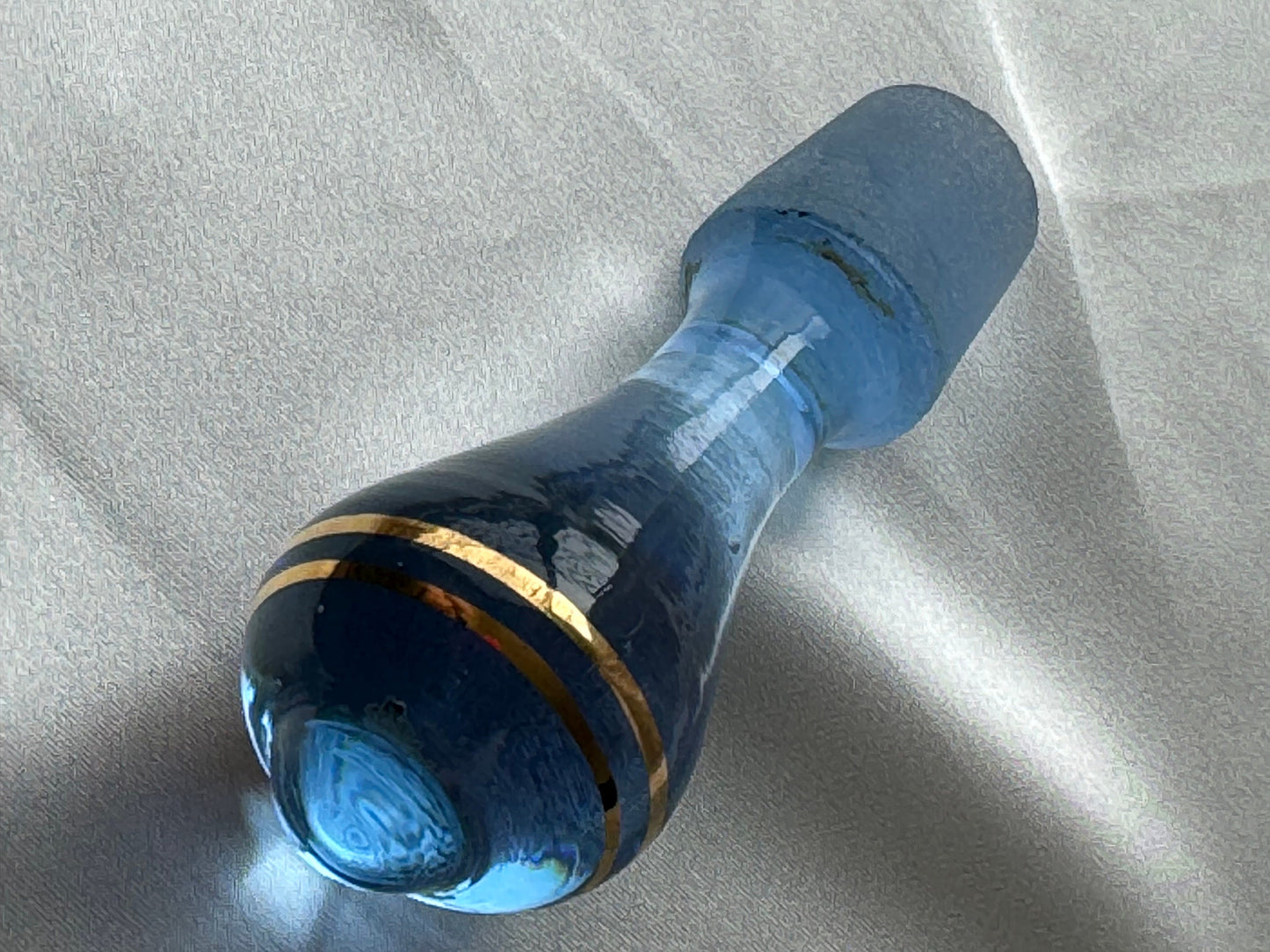 Vintage Mid Century Blown Glass Decanter