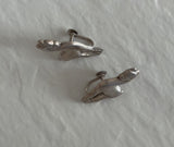 Estate Vintage Mexican Sterling Silver Llama Screwback Earrings Mexico Hallmarks