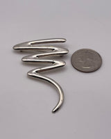 Vintage Post Modern Sterling Silver Pin