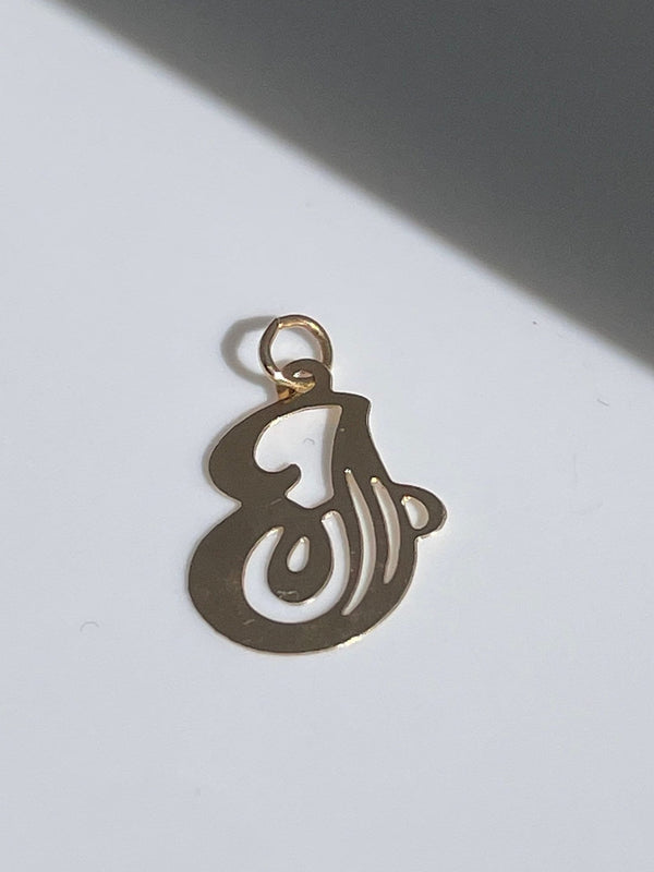 Vintage 14k Gold Initial “G” Letter “G” Charm